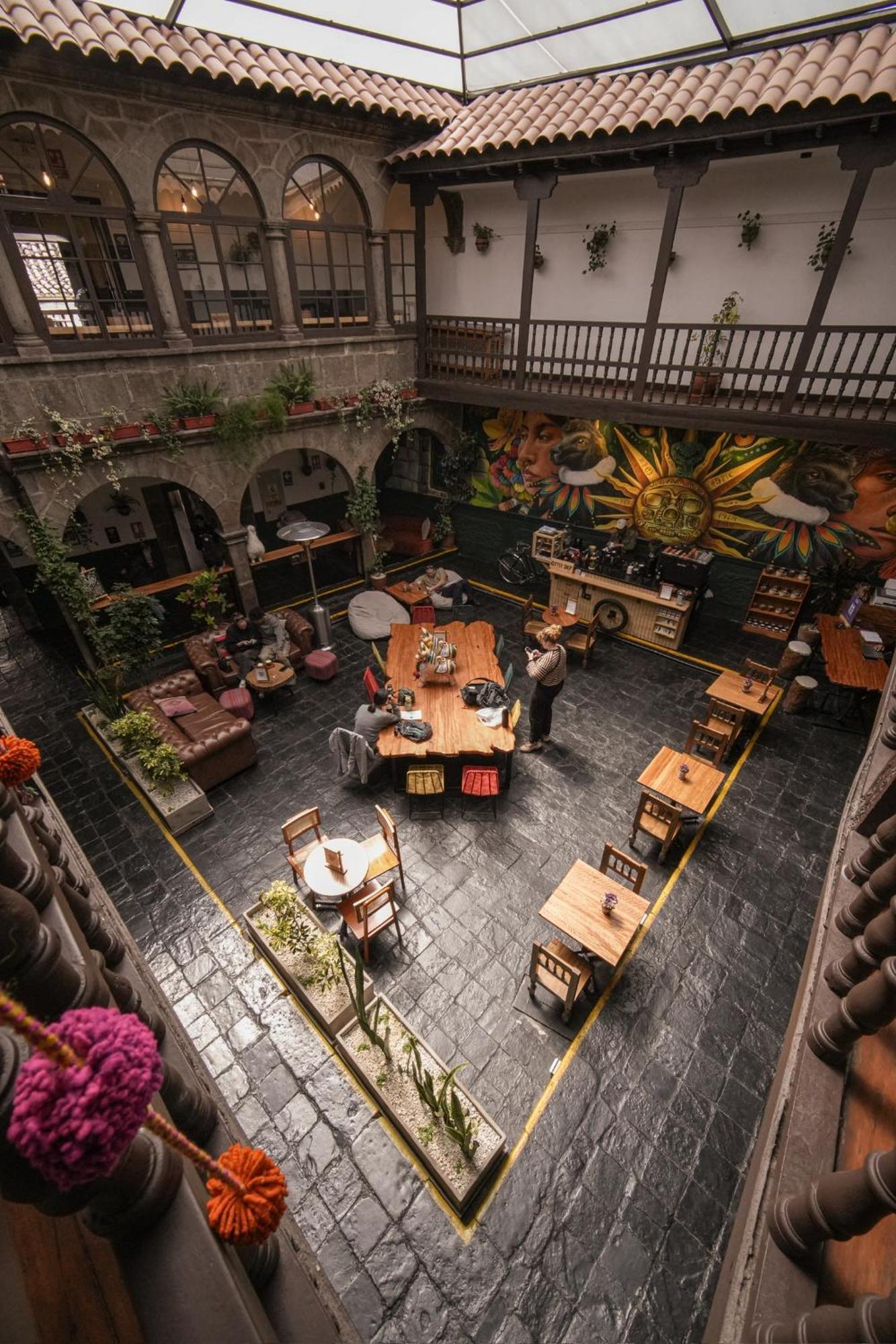 Black Llama Hostel Cusco Exterior foto
